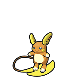 Raichu-Alola Normal Front