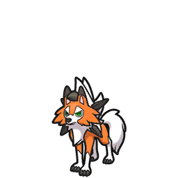 Lycanroc(Forma Crepuscolo) Normale Fronte