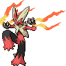 Blaziken-Mega Normal Front