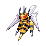 Beedrill(MegaBeedrill) Normale Fronte