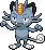 Meowth(Forma di Alola) Normale Fronte
