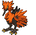 Zapdos(Forma de Galar) Normal Frente