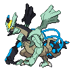 Kyurem(Schwarzes Kyurem) Normal Vorderseite