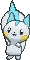 Pachirisu Normal Frente ♂