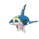 Sharpedo(MegaSharpedo) Normale Fronte