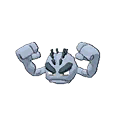 Kleinstein(Alola-Form) Normal Vorderseite